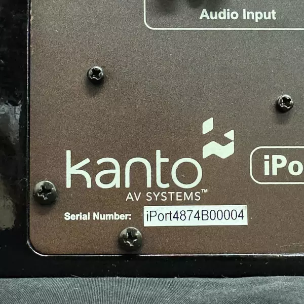 Kanto iPort 4 Dock for iPod / iPhone (30-pin) with 2 10W Speakers and Subwoofer