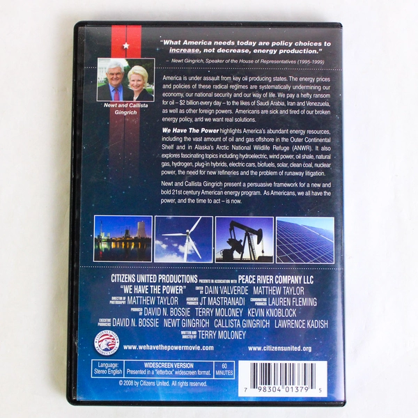 We Have The Power: Making America Energy Independent DVD 2008