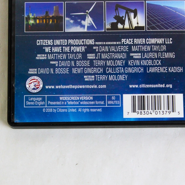 We Have The Power: Making America Energy Independent DVD 2008