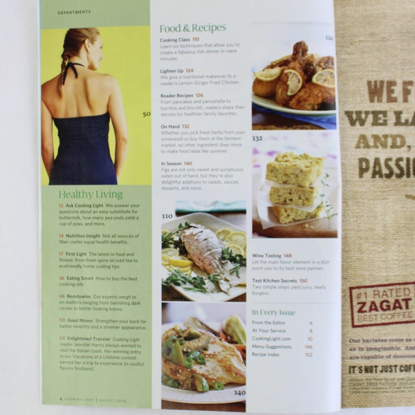 Cooking Light Magazine August 2009 21 Easy Does It Summer Menus 