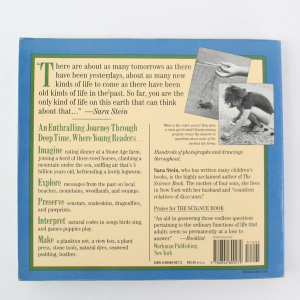 Vintage The Evolution Book by Sara Stein 1986 Paperback - Pre-owned