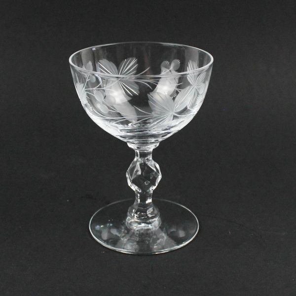 Set of 4 Morgantown 3.75 Inch Crystal Cocktail Glasses 7689-1 