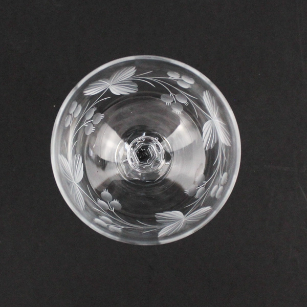 Set of 4 Morgantown 3.75 Inch Crystal Cocktail Glasses 7689-1 