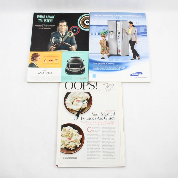 Lot of 3 Cooking Light Magazines 2010 May June December