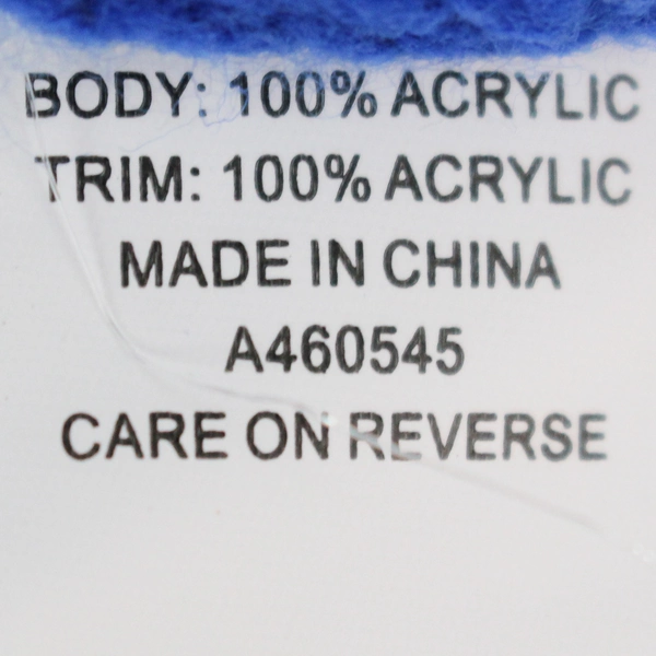 ModX Women's Blue Crochet Pullover Sweater 1X with White Lacing - Pre-Owned