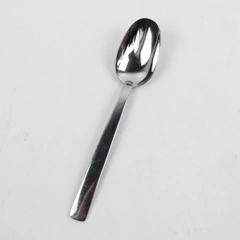 Dansk DAS1 Pattern Satin Stainless Steel Oval Soup Spoon