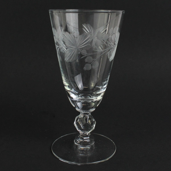 Set Of 2 Morgantown 5 Inch Crystal Juice Glasses 7689-1 