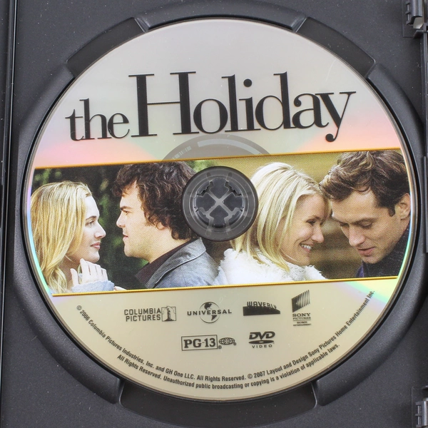 The Holiday DVD 2006 Jack Black, Kate Winslet, Jude Law - Good Condition
