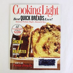 Cooking Light Magazine October 2012 Best Quick Breads Ever
