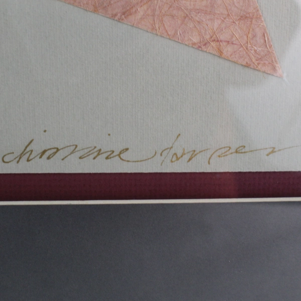 Hydrangea Robe by Christina Tarpey Framed Art 37x42" Elegant Decor