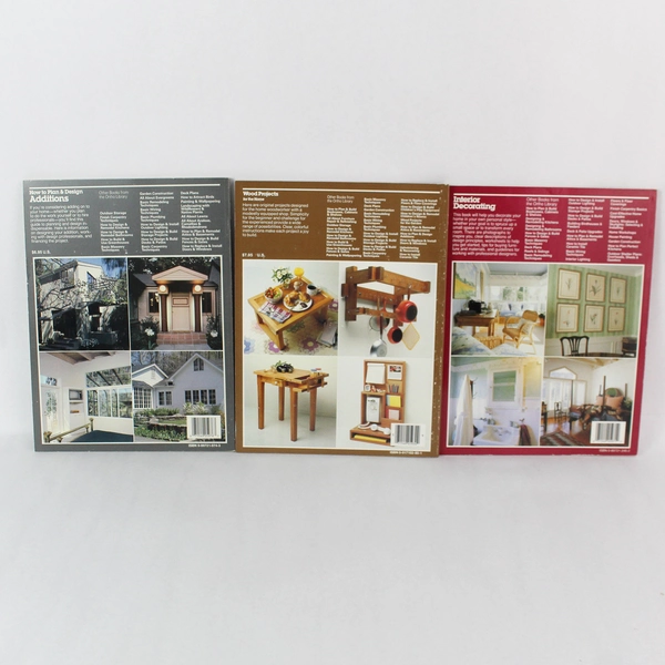 Lot of 3 Vintage Ortho Books on Home Design & Renovation, Paperbacks