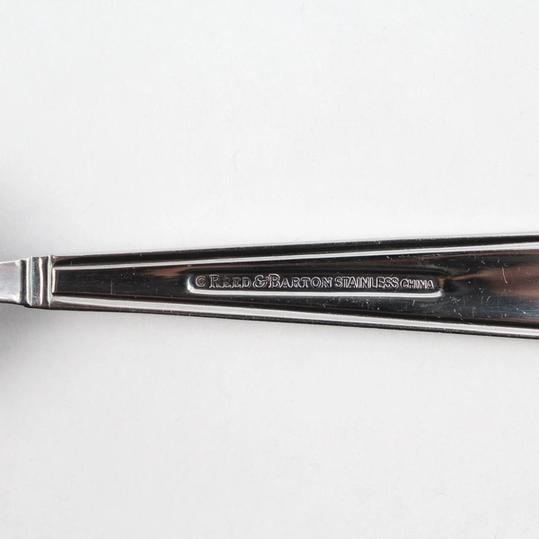 Set of 3 Reed & Barton American Classic Stainless Steel Oval Soup Spoons