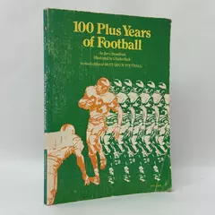100 Plus Years Of Football Paperback Jerry Brondfield 1975 Revised Edition