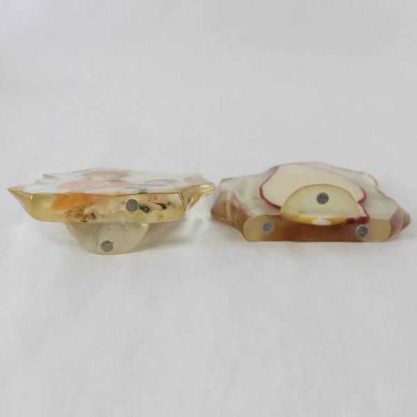 Lot of 2 K's Collection Virgin Mary & Baby Jesus Resin Figures Christmas Decor