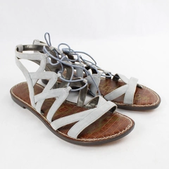 Sam Edelman "Gemma" Women's Size 9 Gray Suede Gladiator Sandal