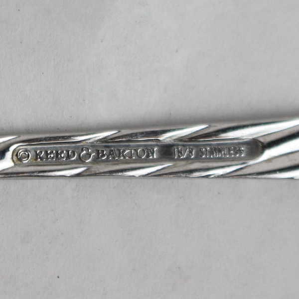 Reed & Barton Atlantis 18/8 Stainless Steel Flat Handle Butter Knife