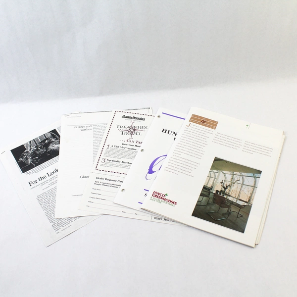 Lot of Vintage Home Renovation Flyers & Booklets - Paper Ephemera