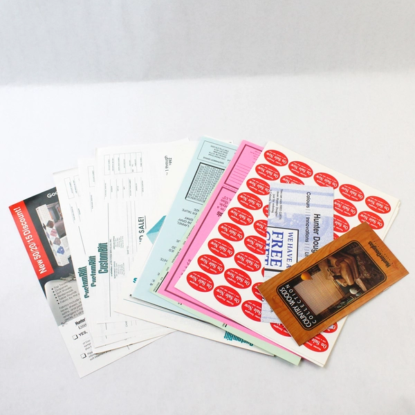 Lot of Vintage Home Renovation Stickers & Booklets Ephemera