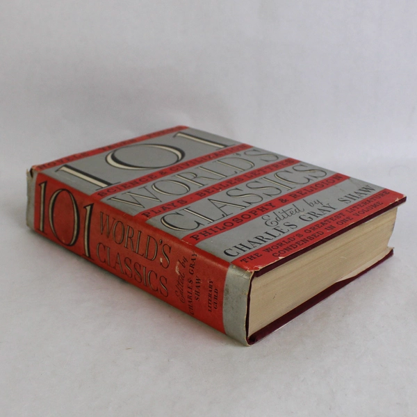 Vintage 101 World's Classics Edited by Charles Gray Shaw 1937 Hardcover DJ