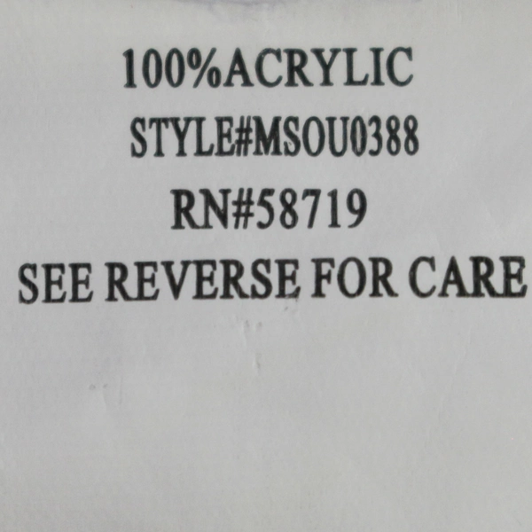 Notations Women's Dark Blue 3/4 Sleeve Soft Sweater Size M 100% Acrylic