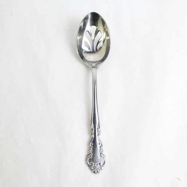 2 PC Set Reed & Barton Brunswick 18/10 Stainless Steel Serving Fork & Spoon