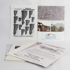 Lot of Home and Garden Design Flyers and Paper Ephemera