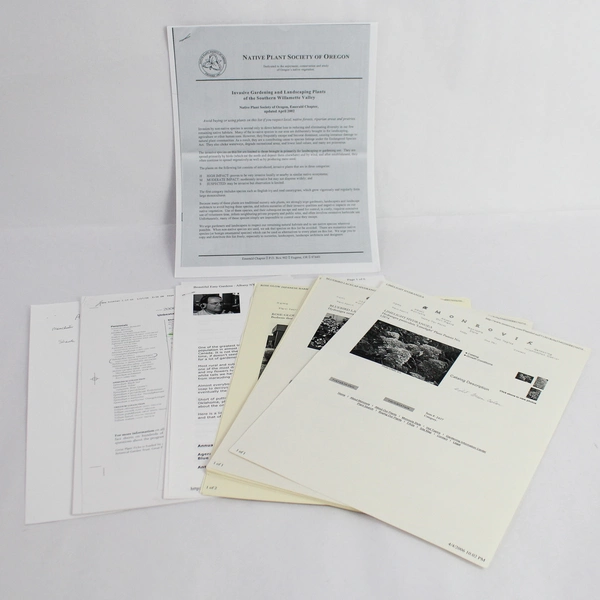 Lot of Home and Garden Design Flyers and Paper Ephemera