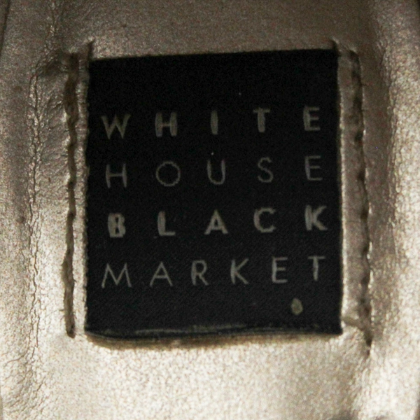 White House Black Market "Mercy" Size 8.5 Gold Gladiator Sandal