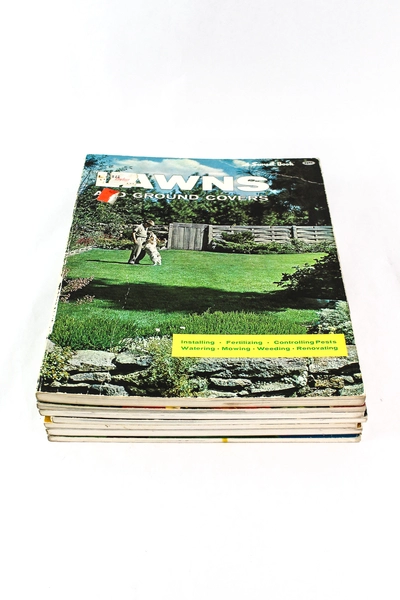 Lot of 7 Vintage Sunset Books Gardening & Landscaping Guide Books Lane Books