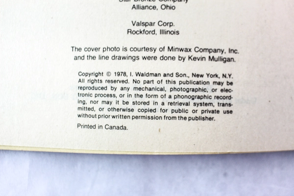 Vintage 123 Home Guides Furniture Refinishing by William Irvin 1978 Book