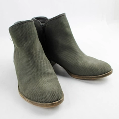 Kensie Women's Gerona Gray Perforated Ankle Boot Size 8