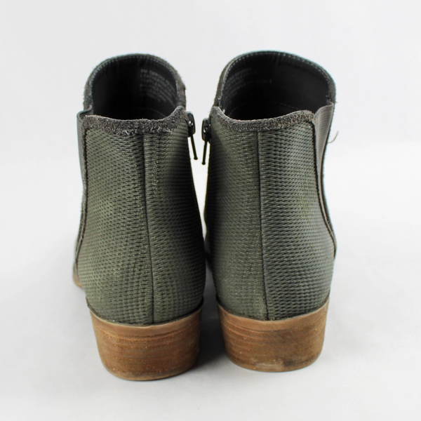 Kensie Women's Gerona Gray Perforated Ankle Boot Size 8