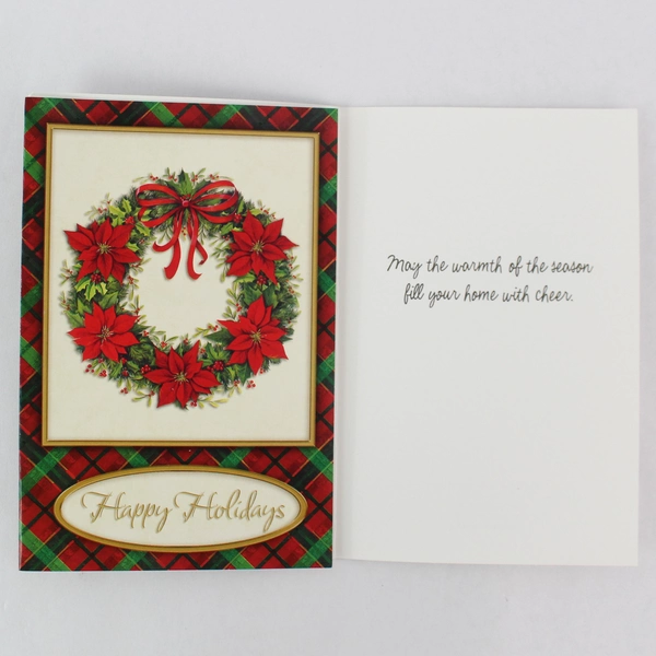 Lot of 36 Christmas House Greeting Cards & 32 Envelopes - New Condition