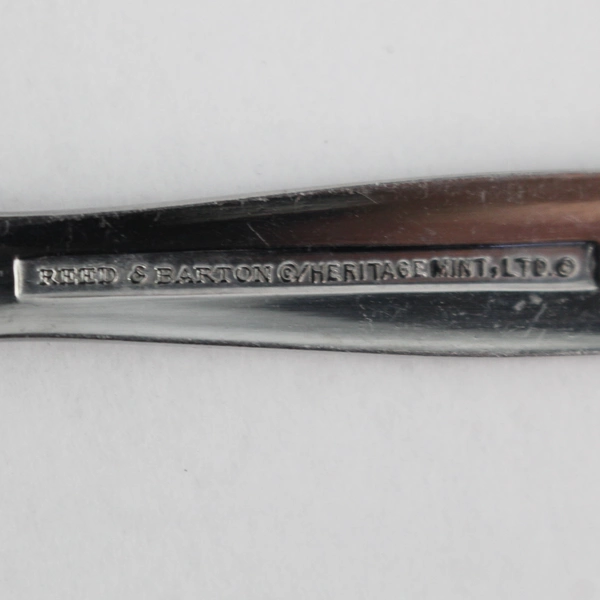 Reed & Barton Heritage Mint 4-Piece Stainless Steel Teaspoon Set - Pre-Owned