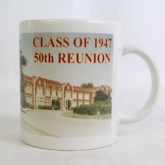 Vintage 50th Reunion Class Of 1947 Coffee Mug