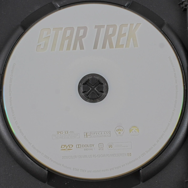 Star Trek DVD 2009 Chris Pine Paramount Pictures PG13