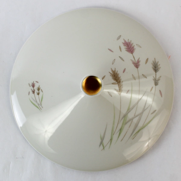 Vintage Spenzo Bavarla Gisela White Ceramic Lidded Serving Dish