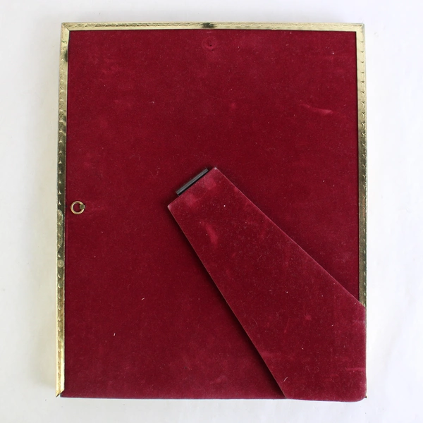 Decorel 8x10 Brass Professional Shadowbox Portrait Frame