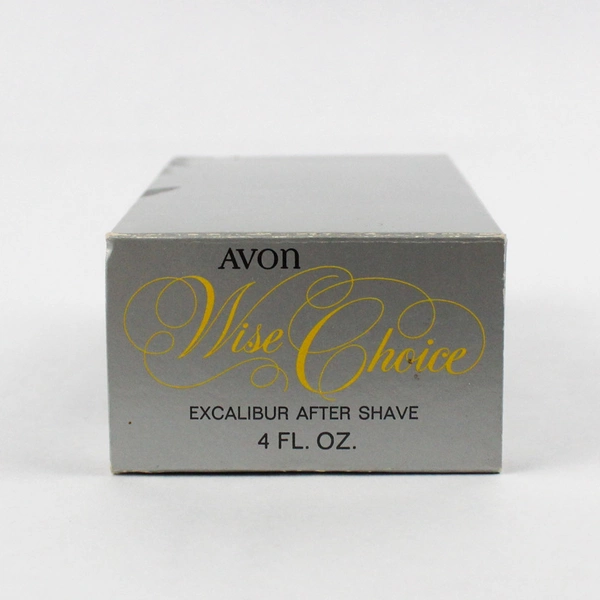 Avon Wise Choice After Shave 4 Fl Oz Empty Bottle W/ Original Box