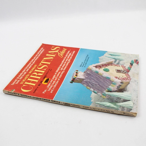 Today's Woman Christmas Ideas #19 1972 Magazine Hansel & Gretel Cottage