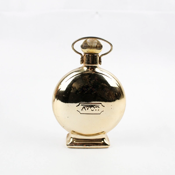 Vtg Avon Daylight Shaving Saving Time 6 Oz Empty After Shave Clock Bottle W/ Box