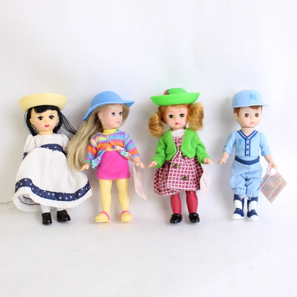 Lot Of 4 McDonald's Madame Alexander Miniature Dolls