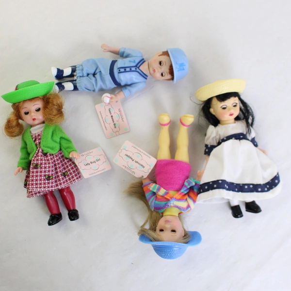 Lot Of 4 McDonald's Madame Alexander Miniature Dolls