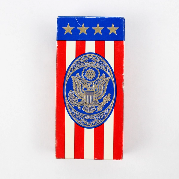 Vintage Avon George Washington Tribute After Shave 4 Oz Full Bottle W/ Box