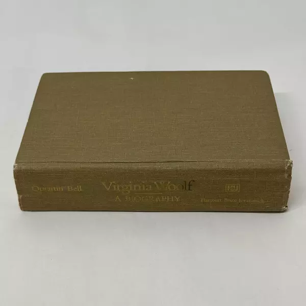 Virginia Woolf: A Biography by Quentin Bell 1972 Hardcover