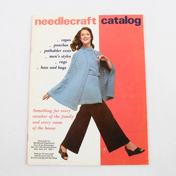 Vintage Needlecraft Catalog Of Patterns Paperback