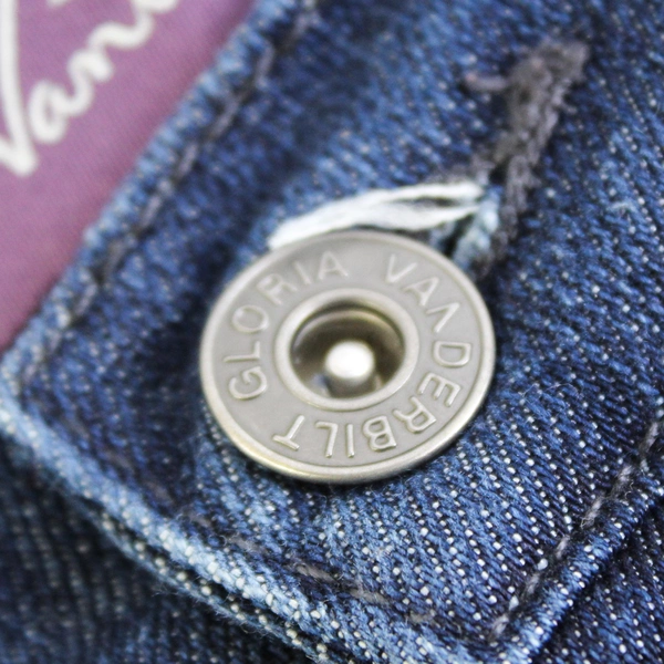 Gloria Vanderbilt Gabby Bootcut Dark Blue Denim Jeans Size 6 Average