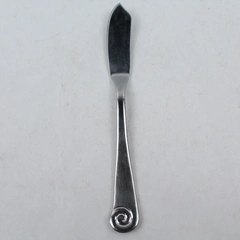 Robert Welch Ammonite Glossy 18/10 Stainless Steel Butter Knife 6.75 Inches