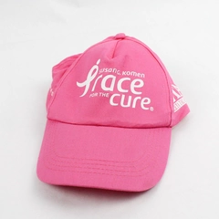 Unisex Baseball Cap and Pin Pink Zeta Tau Alpha Susan G. Komen Race