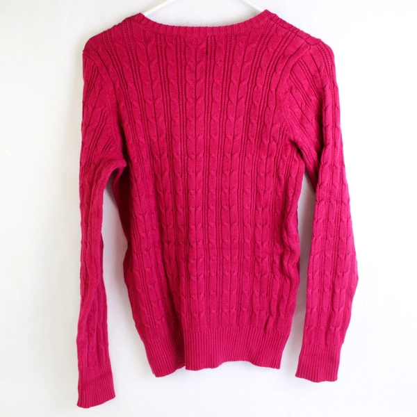 St Johns Bay Pink Pullover Sweater Women's Size Medium